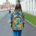 thumbnail image 5 of ALAZA Giraffe Skin Pattern Backpack Elementary School Bag Bookbag Travel Rucksack, 5 of 7