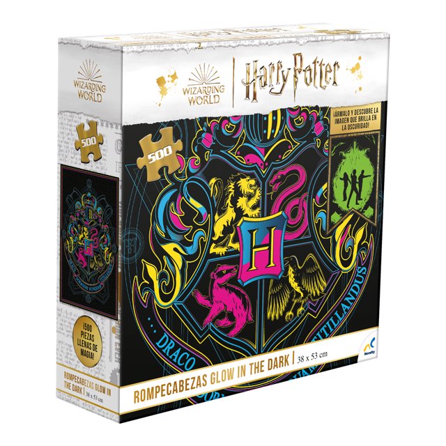 Rompecabezas de Colección, Edición Harry Potter, 500 Piezas de Cartón Novelty Novelty