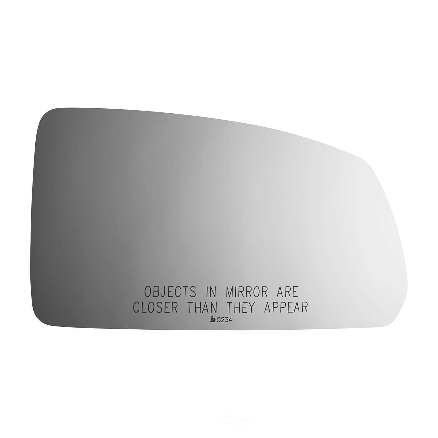 Burco Side View Mirror Replacement Glass - Clear Glass - 5234