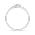 thumbnail image 2 of ANGARA Natural 0.23 Ct. Diamond Fashion Ring in 14K White Gold for Women (Ring Size: 3), 2 of 8