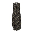 thumbnail image 2 of Mgmyaa Women's Summer V Neck Sleeveless Maxi Dress Floral Print Loose Beach Sundress with Pockets, 2 of 6