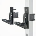 thumbnail image 1 of SYL Fitness J-Hooks for 2x2"" Power Rack with 1/2"" or 5/8"" Hole, Barbell Holder/Squat Rack Accessories J Cups, 1 of 1