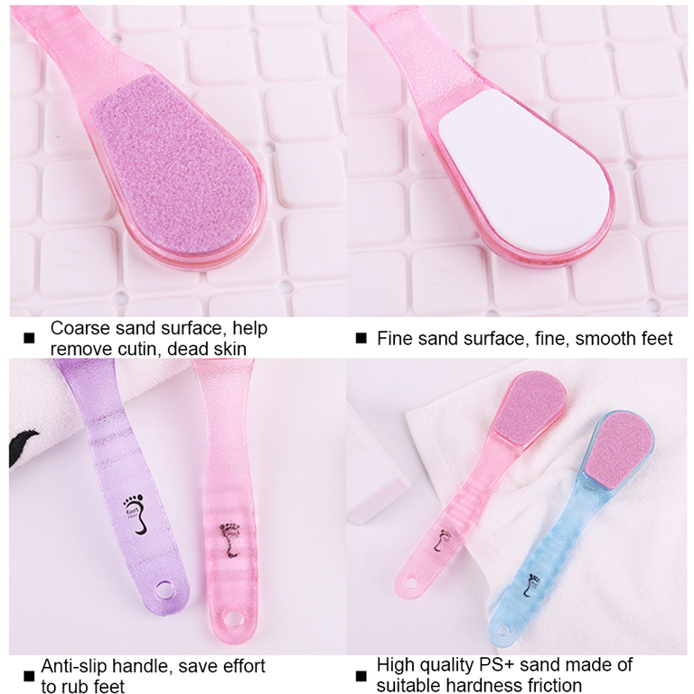 DalkomLife Pedicure Foot File, Foot Rasp Professional Callus Remover for Feet with Double Sided Foot Scrubber Dead Skin Remover