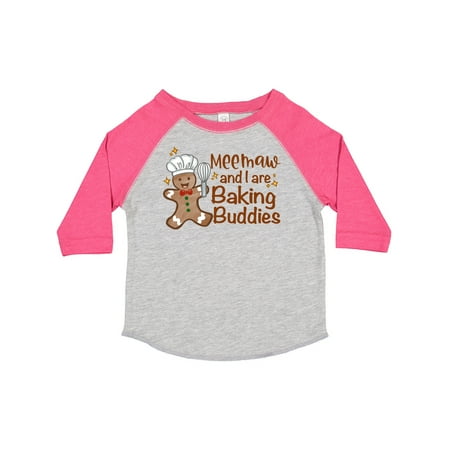 

Inktastic Meemaw and I Are Baking Buddies Gift Toddler Boy or Toddler Girl T-Shirt