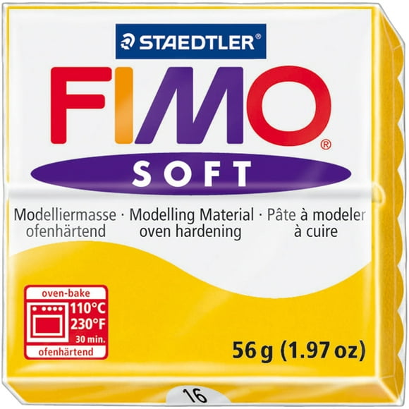 Fimo Soft Polymer Clay 2oz-Sunflower-EF8020-16US