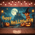 thumbnail image 3 of Pumpkin Decoration Happy Halloween Outdoor Decoration Haunted House for Halloween Party Outdoor Event Autumn Celebration, 3 of 9