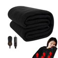 thumbnail image 4 of Manta de calefacción de invierno de 12V, manta eléctrica para coche, ahorro de energía, temperatura constante, descanso para el almuerzo, sueño profundo, 4 of 4