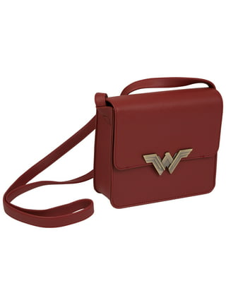 C. Wonder Women's Adult Quilted Zip-Pouch Card Case with Key Fob