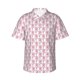thumbnail image 1 of Fotbe Flamingo On Checkered Camisa Hawaiana para Hombre Unisex – Camisa Casual de Verano con Botones de Manga Corta de Algodón y Lino,X-Large, 1 of 7