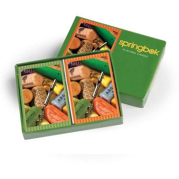 Springbok Cork Collection Bridge Standard Index Playing Cards