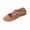 Khaki, variant on BXSRUTA Women's Plus Size Loafers Round Toe Closed Toe Flat Heel Soft Sole Cushioned Mary Jane Shoes with Adjustable Strap Everyday Casual Versatile