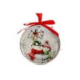 thumbnail image 1 of Led Ornament With Ribbon (Snowman Couple) - Set of 12, 1 of 2