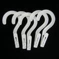 thumbnail image 2 of 10 Laundry Hooks Clothes Pins Hanging Clips Plastic Hanger Home Travel Portable, 2 of 4