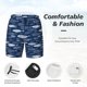 thumbnail image 3 of Balery Ornamental Fish Bañador para hombre, shorts de playa de secado rápido con entrepierna y forro de compresión-3X-Large, 3 of 6