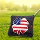 thumbnail image 2 of Funda para cabeza de Putter de golf Kusrkot de cuero PU antideslizante, 2 of 8