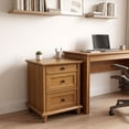 thumbnail image 3 of Furniture of America Calix Traditional Wood 3-Drawer Nightstand, Oak, 3 of 17