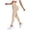 Khaki, variant on REgarm Workout Ribbed Seamless Leggings for Women High Waist Tummy Control Gym Leggings Athletic Yoga Pants Blue,S