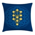 thumbnail image 1 of Ambesonne Egyptian Spiritual and Ancient Pillow Cover, 1 of 1