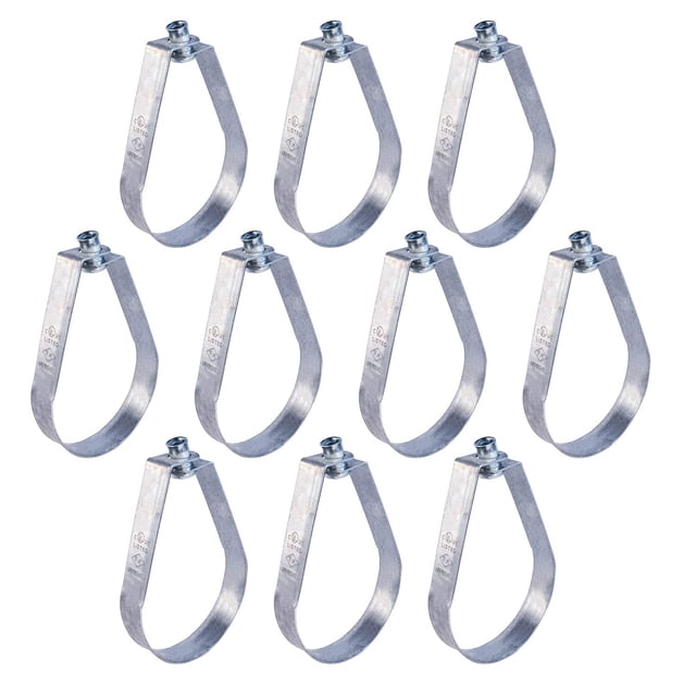 Soporte para tubería HIGHCRAFT ITSO-HQ112-10 de acero de 1.5" 10 piezas