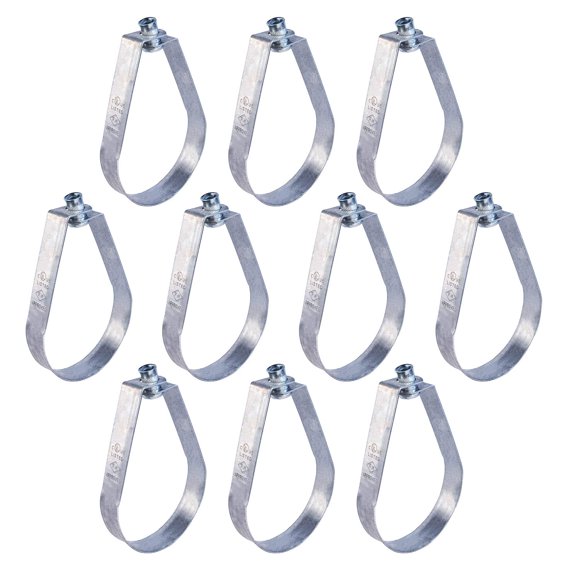 Soporte para tubería HIGHCRAFT ITSO-HQ112-10 de acero de 1.5" 10 piezas