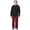 Black, variant on Mossy Oak Men's Fleece Pants and Thermal Top