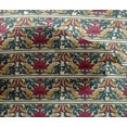 thumbnail image 4 of oneOone Viscose Chiffon Fabric Leaves & Floral Block Printed Fabric 1 Yard 42 Inch Wide, 4 of 4