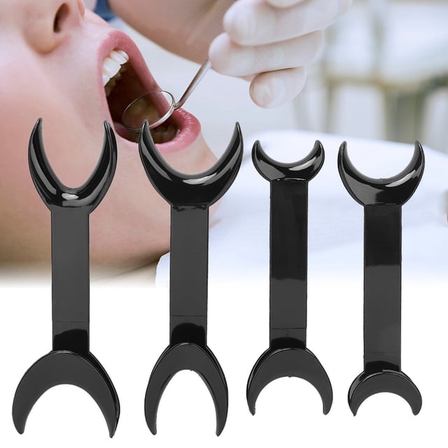 Retractor de mejillas, 4 piezas, retractor de labios intraoral en forma de T dental, tecnología de vanguardia