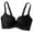 Black, variant on RMGVDSD Womens Seamless Bras Women's Comfortable Seamless Bra Soft Support Wireless T Shirt Bra Lightweight Breathable Bras Running Sports Bras