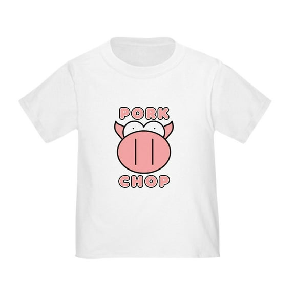CafePress - Pork Chop T Shirt - Cute Toddler T-Shirt, 100% Cotton