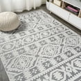 thumbnail image 5 of JONATHAN Y SOUTH BEACH 8 x 10 Area Rug, Citta Pile Mediterranean Tile - White/Black, SBH102B-8, 5 of 10