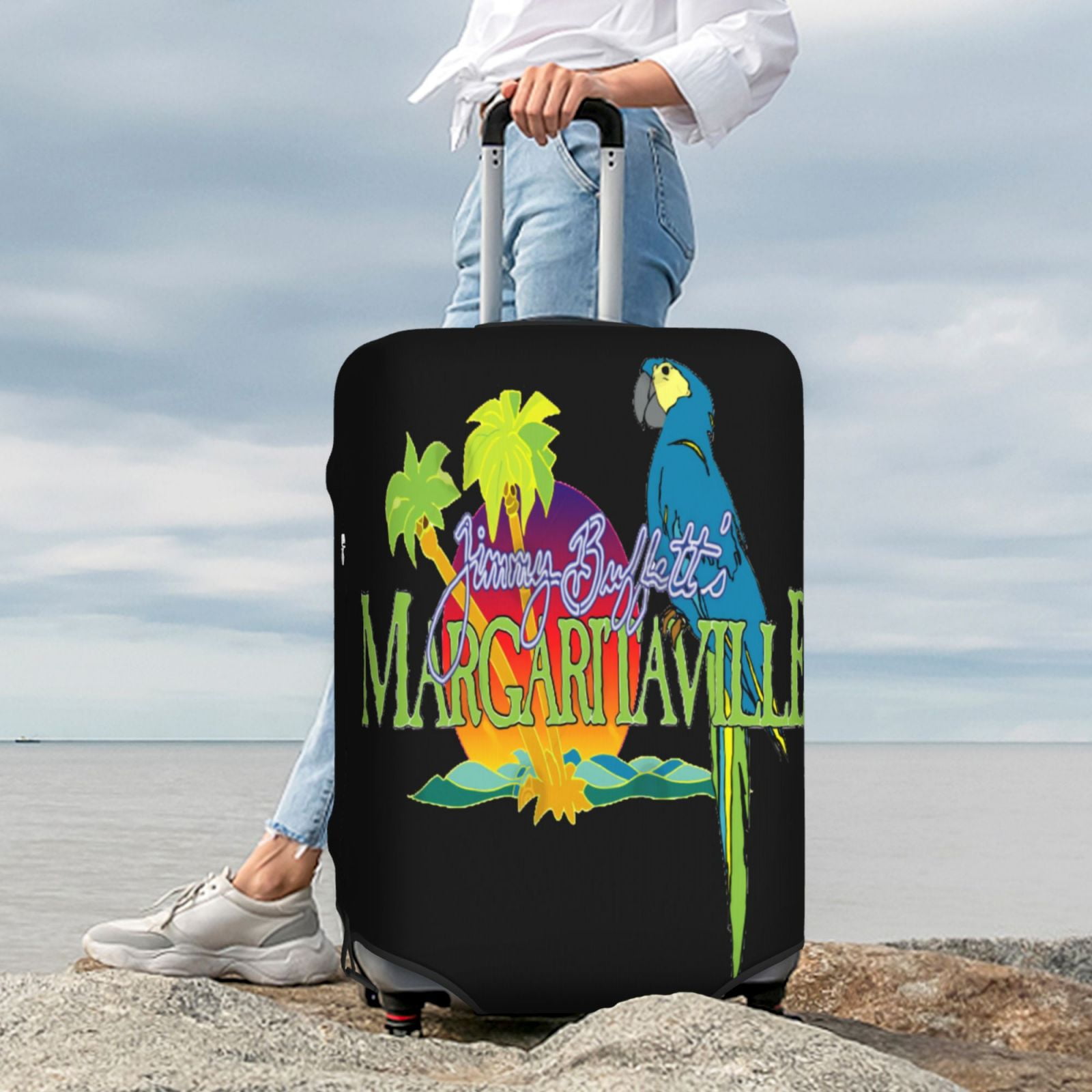 Jimmy Buffett Margaritaville Luggage Cover Approved Travel