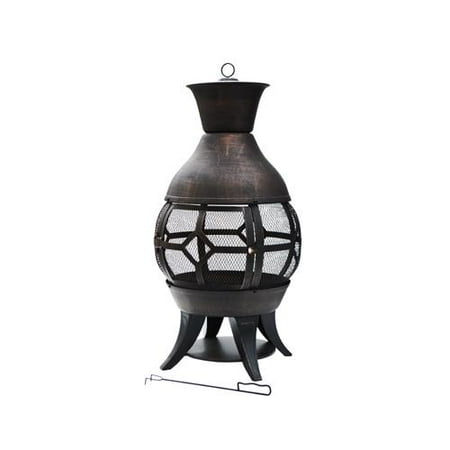 Fp 51117 Concordia Chiminea Fire Pit Cast Iron Quantity 1