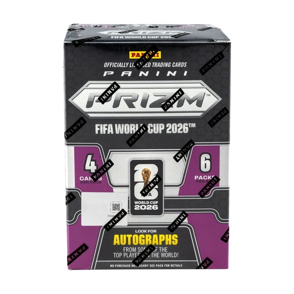 26 Panini Prizm World Cup Soccer Exclusive Trading Cards Value Box