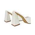thumbnail image 2 of XY London Womens Maylin Quilted Sculptured Heel High Heels, 2 of 5