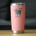 thumbnail image 2 of Bevvee Insulated Travel Tumbler, 20 oz, Gettin Piggy Gifts for Pig Lovers, 2 of 4