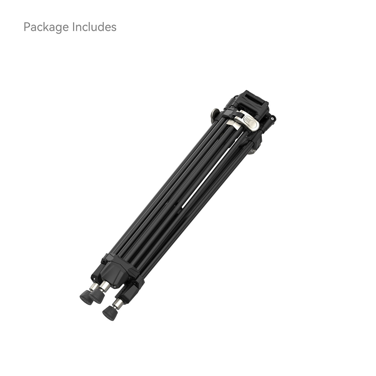 SmallRig AD-80 2-Section FreeBlazer Heavy-Duty Aluminum Alloy Tripod with 75mm Bowl