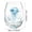E, variant on SLYNSHome Sea Theme Stemless Wine Glass with Watercolor Blue Marine Print, Clear Drinking Tumbler Cup for Water Wine and Daily Home Decor
