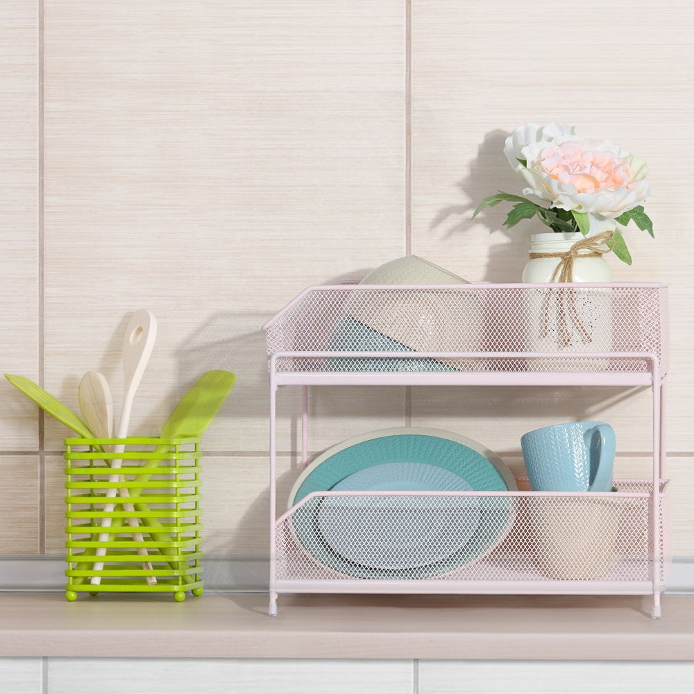 92 Tier Sliding Basket Organizer Drawer Mesh Sliding