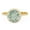 Natural Green Amethyst Prasiolite Yellow Tone Silver, variant on Natural Green Amethyst Prasiolite Size-5 Art Deco Round Vintage Style Hidden Halo CZ Wedding Engagement Rings For Women 925 Sterling Silver Gifts For Her