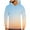 Orange, variant on zfhfof Men's Novelty Hoodies Fashion Gradient Casual Pullover Hoodie Long Sleeve Athletic Hooded Sweatshirts with Pockets