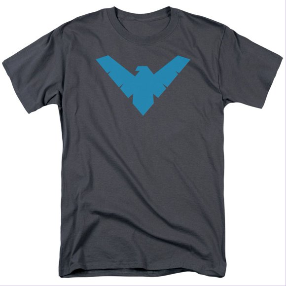 Batman Nightwing Symbole Gris T-Shirt-X-Large