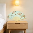 thumbnail image 6 of YingYouFu Chinese Style Folding Fan, Traditional Silk Bamboo Fan, Unisex Decorative Hand Fan for Photography, Portable Summer Cooling Fan, 6 of 6