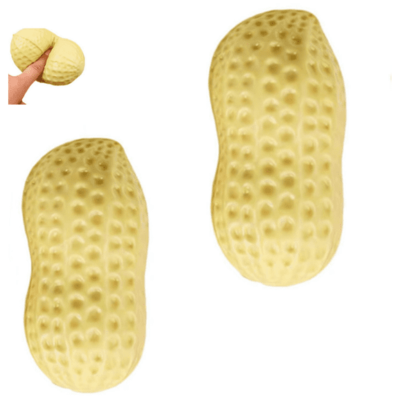 2026 Peanut Squeeze Tools - Slow-Rise Sensory Fidget Tools for Stress Relief,Cute Anxiety Aid and Gifts