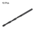 thumbnail image 3 of Uxcell 10 Pieces Twist Jobber Drill Bits 3.3mm Nitride Coated High Speed Steel (HSS) 4241, 3 of 5