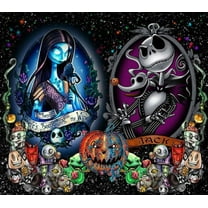 Jack Diamond Painting Kits for Adults Thriller 5D Diamond Art Kit Paint by Number for Beginners, DIY Paint with Round Full Drill Diamonds Paintings Gem Art for Home Wall Decor Gift 12X16 Inch