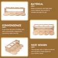 thumbnail image 4 of EeaseCA Wood Spice Jar Holder Wood Seasoning Stand Multi-use Spice Rack Kitchen Oil Bottle Rack, 4 of 7