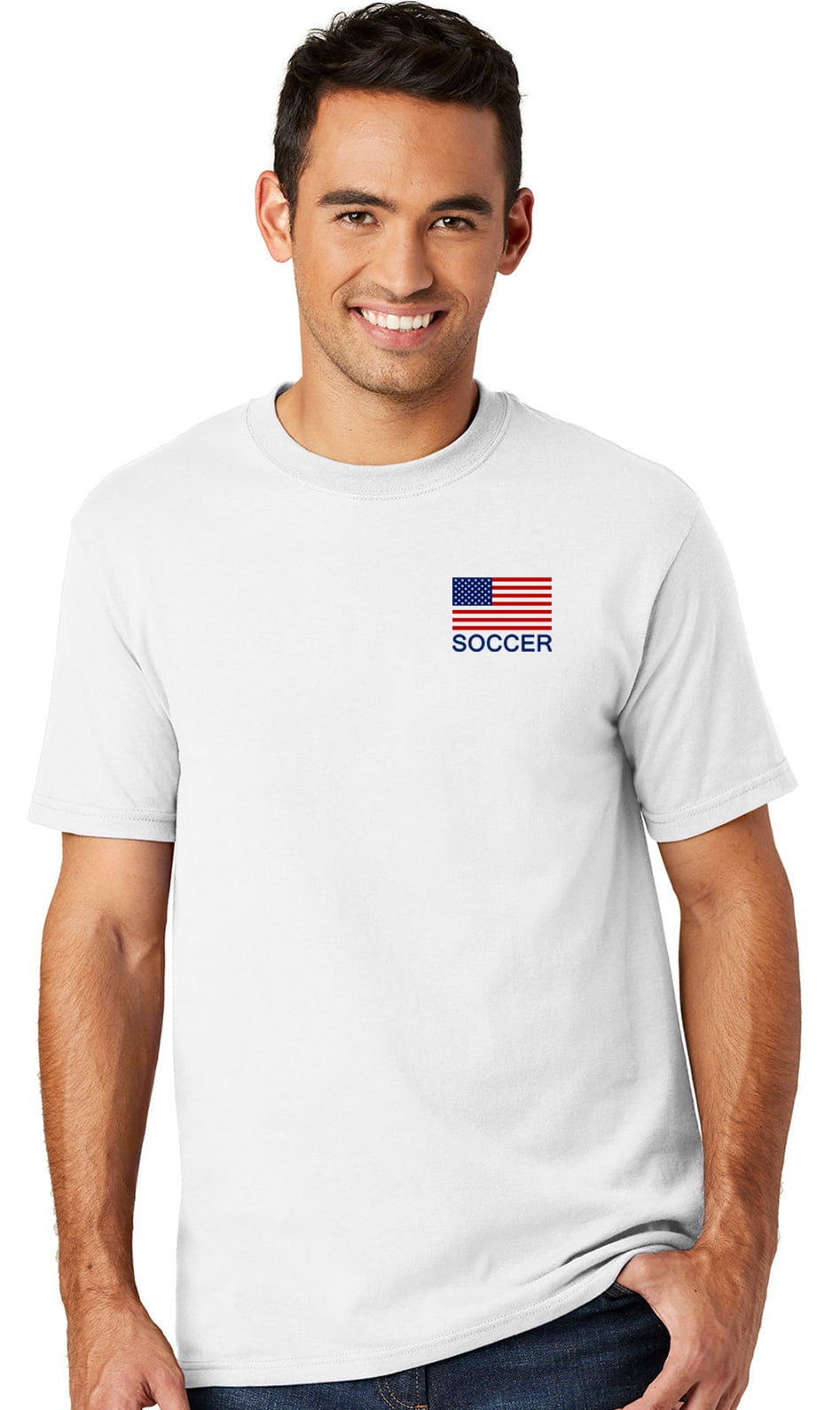 Usa soccer guy t shirts Clearance