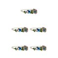 thumbnail image 2 of Qarigey Broche de flor de cristal, broche de pecho elegante y para fiesta, joyería de moda, regalo personalizado, accesorios para disfraces, Type2 NO2, 2 of 6