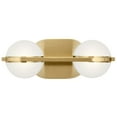 thumbnail image 2 of 14 Inch 12W 2 Led Bath Vanity-Matte Black Finish Elan Lighting 85091Mbk, 2 of 4