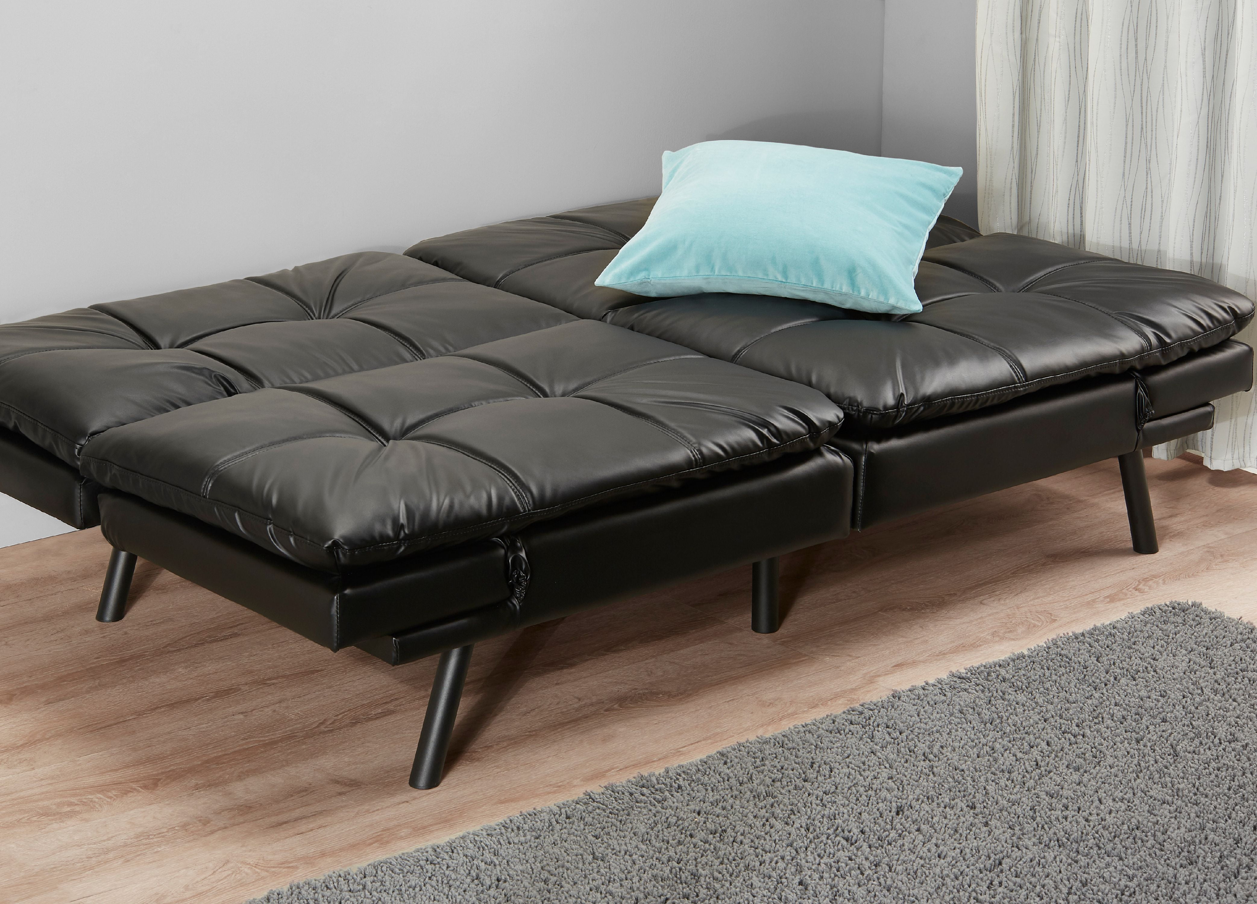 memory foam futon sofa bed